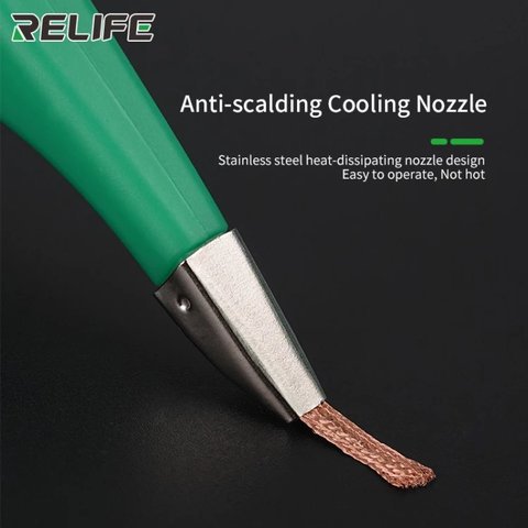 Стрічка для випаювання RELIFE RL-3520, Ш. 3,5 мм, (Д) 2 м Прев'ю 5