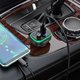 FM-трансмиттер Hoco E62, черный, с дисплеем, USB тип-C, USB тип-A, 3 порта, 20 Вт, Quick Charge, Power Delivery (PD), #6931474756299 Превью 2
