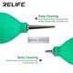 Груша для обдування RELIFE RL-043A , синя, 2 in 1 Прев'ю 2
