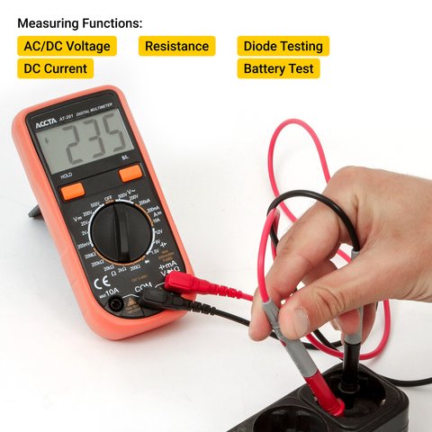 Digital Multimeter Accta AT-201 Preview 4