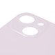 Housing Back Cover compatible with iPhone 13, (pink, no need to remove the camera glass, Original (PRC), big hole) Preview 1