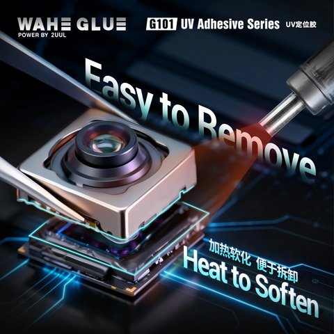 Glue 2UUL G101, (transparent, UV, 20 ml) Preview 3