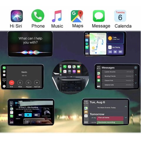 CarPlay for Audi A3 A4 A5 Q5L Q7 Q8 2020-2022 (MIB3, 10.1" monitor) Preview 2