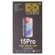 LCD compatible with iPhone 15 Pro, (black, with frame, HC, without IC, (AMOLED), DD-OLED soft, 120Hz) Preview 1