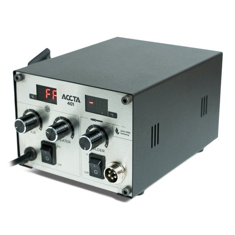 Estación de soldadura de aire caliente Accta 401 Vista previa  4