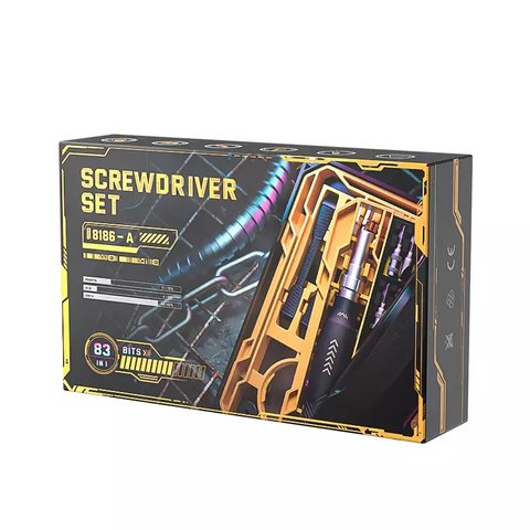 Juego de herramientas profesionales para reparar teléfonos celulares y tabletas 83 en 1 JM-8186A Vista previa  3