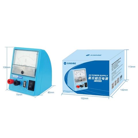 Fuente de alimentación (potencia) Sunshine P-0503C, analógico, 5V 3A Vista previa  1