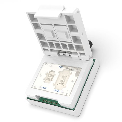 Adaptador 2 en 1 eMMC / eMCP (169-FBGA,153-FBGA,162-FBGA,186-FBGA) para UFI-Box (versión mejorada) Vista previa  1