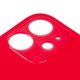 Panel trasero de carcasa puede usarse con iPhone 11, roja, no es necesario desmontar la cámara, Original (PRC), big hole Vista previa  1
