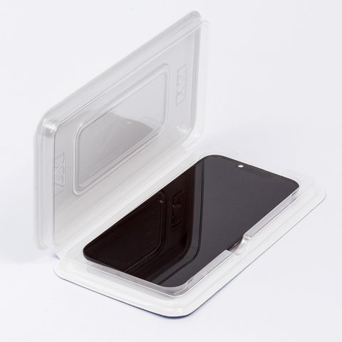 Pantalla LCD puede usarse con iPhone 14, negro, con marco, AAA, (TFT), ZY, LTPS FHD Vista previa  2