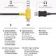 Magico Easy Restore USB-A to Type-C + Lightning Cable Vista previa  1
