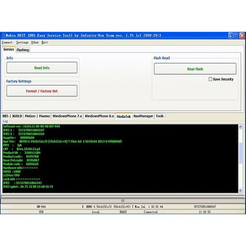 ATF/Cyclone/JAF/MXBOX HTI/UFS/Universal Box F-Bus/USB-кабель для Nokia 108 Превью 10