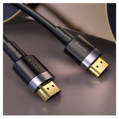 Кабель HDMI Baseus Cafule, HDMI, 3 м, чорний, #CADKLF-G01 Прев'ю 2