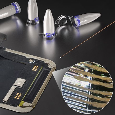 Токопроводящий лак Mechanic NANO20, silver conductive paint Превью 1