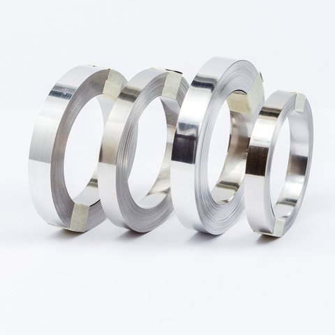 Стрічка нікель-алюмінієва для зварювання акумуляторів, 0,15 мм, 10 мм, 10 м, композитна Прев'ю 1