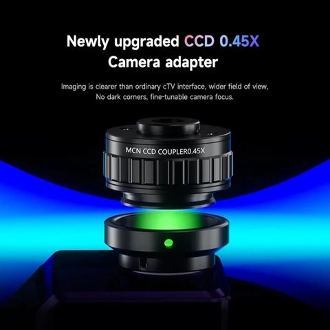 Микроскоп Mechanic ROBOT6560T-B11, тринокулярный, 6,5X-60X Превью 4