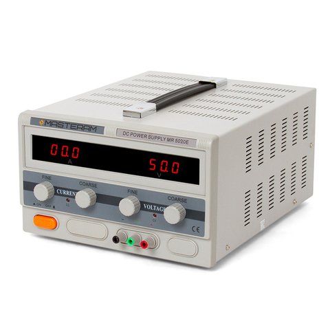 Лабораторний блок живлення Masteram MR5020E Прев'ю 1