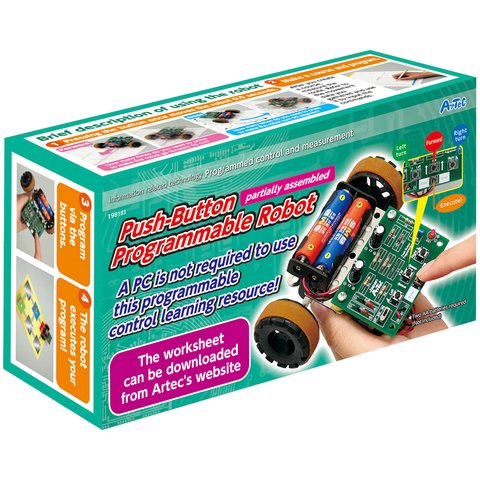 STEM-конструктор Artec Кнопочный программированный робот Превью 7