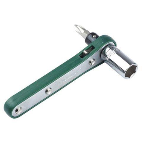 Двобічна рукоятка-тріскачка з насадками Pro'sKit 1PK-202A Прев'ю 2